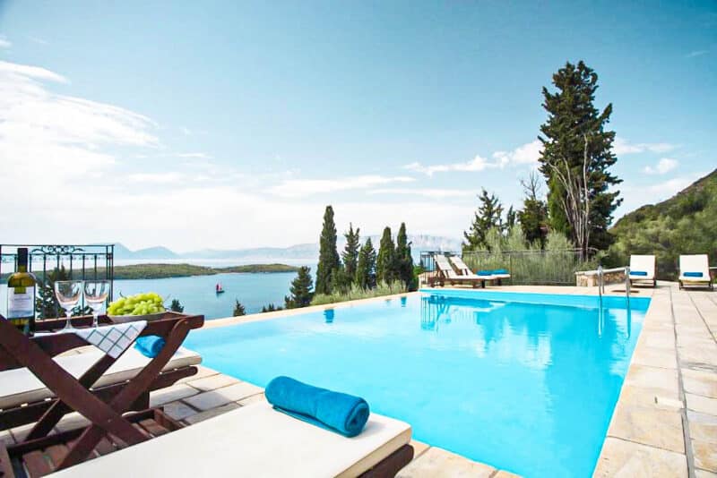 Villas for sale Galini Lefkada Island Greece, Luxury Property Lefkada Island