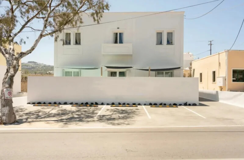 Großes Haus auf Santorin