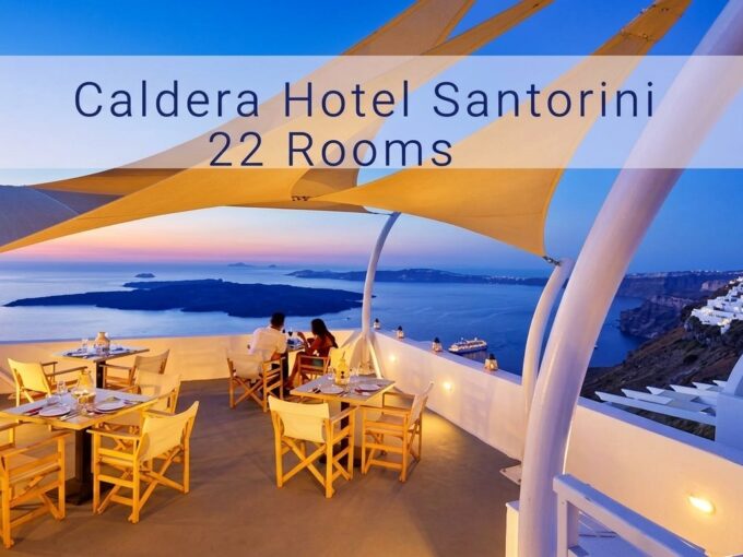 Caldera Hotel Santorini For Sale
