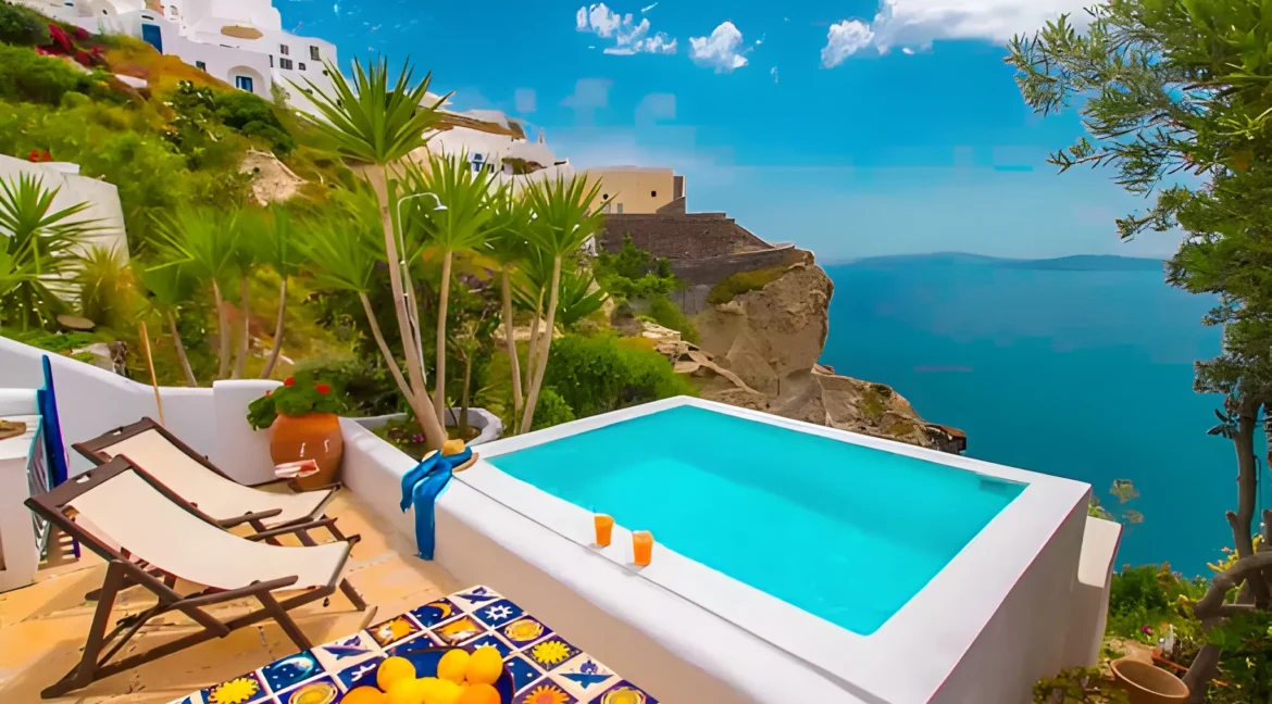 Caldera Villas in Santorini, Cave Houses for sale Santorini Greece, Real Estate Santorini