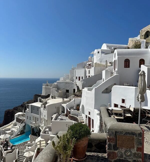 Cave House at Oia of Santorini and Caldera View 1