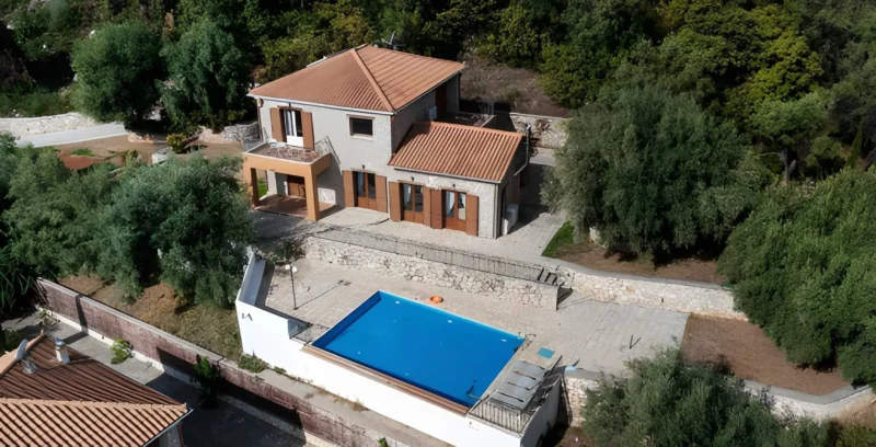 Complex of 2 Villas for sale Galini Lefkada Island