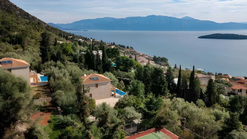 Complex of 2 Villas for sale Galini Lefkada Island