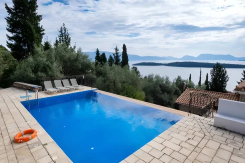 Complex of 2 Villas for sale Galini Lefkada Island 6