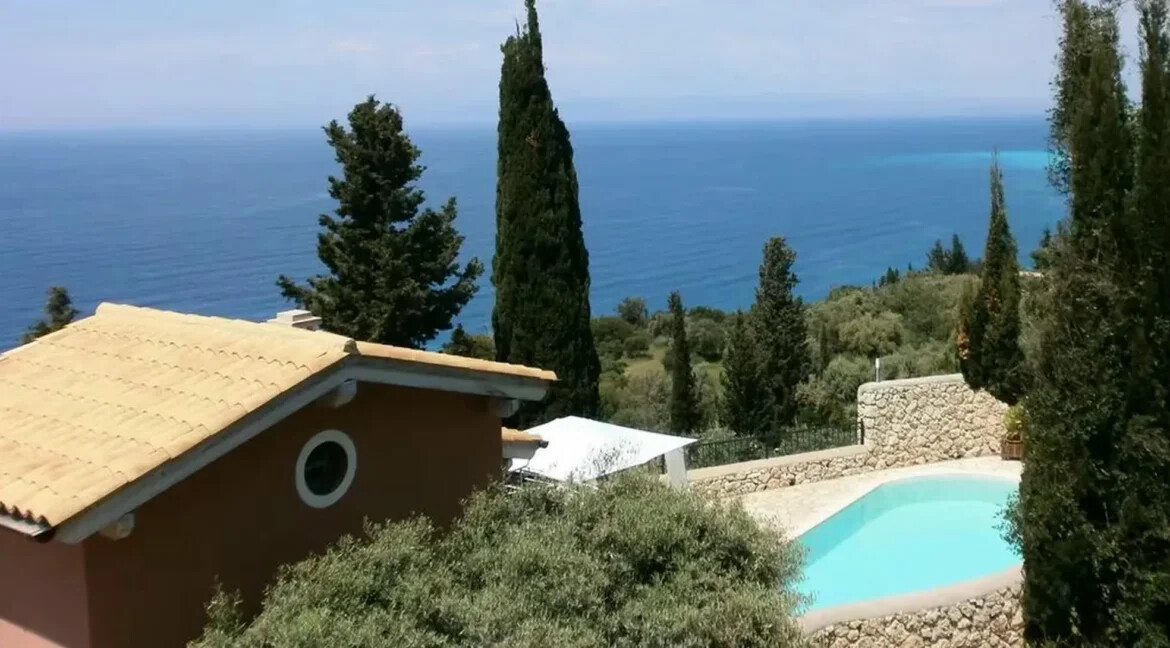 Sea View Villa in West Lefkada for sale 1