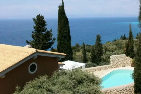 Sea View Villa in West Lefkada for sale 1
