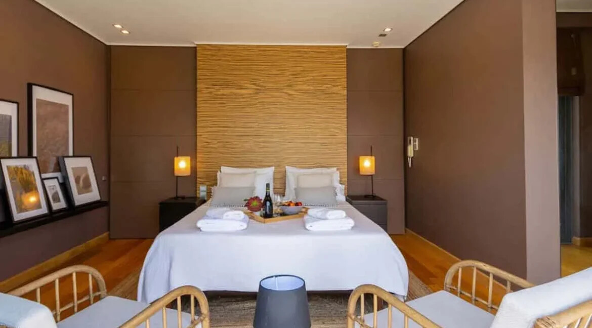 Seafront Villa near Athens with private beach, Chalkida Greece 10