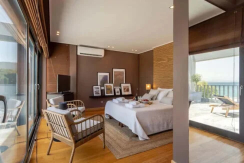 Seafront Villa near Athens with private beach, Chalkida Greece 11