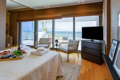 Seafront Villa near Athens with private beach, Chalkida Greece 12