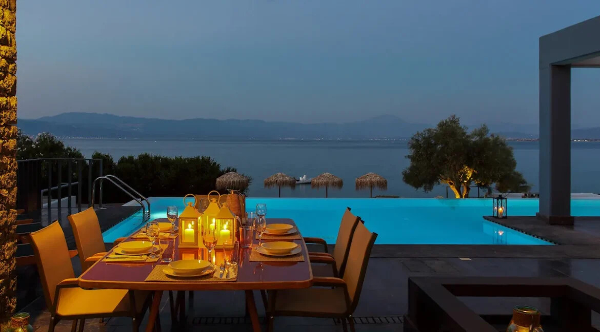 Seafront Villa near Athens with private beach, Chalkida Greece 26