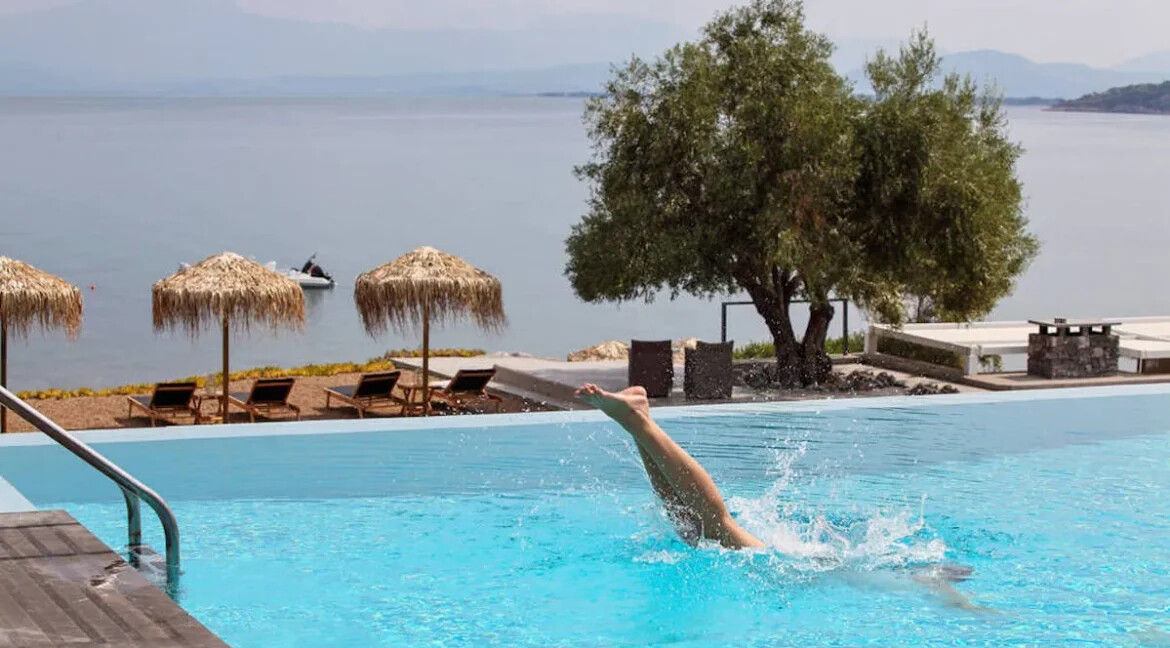 Seafront Villa near Athens with private beach, Chalkida Greece 27