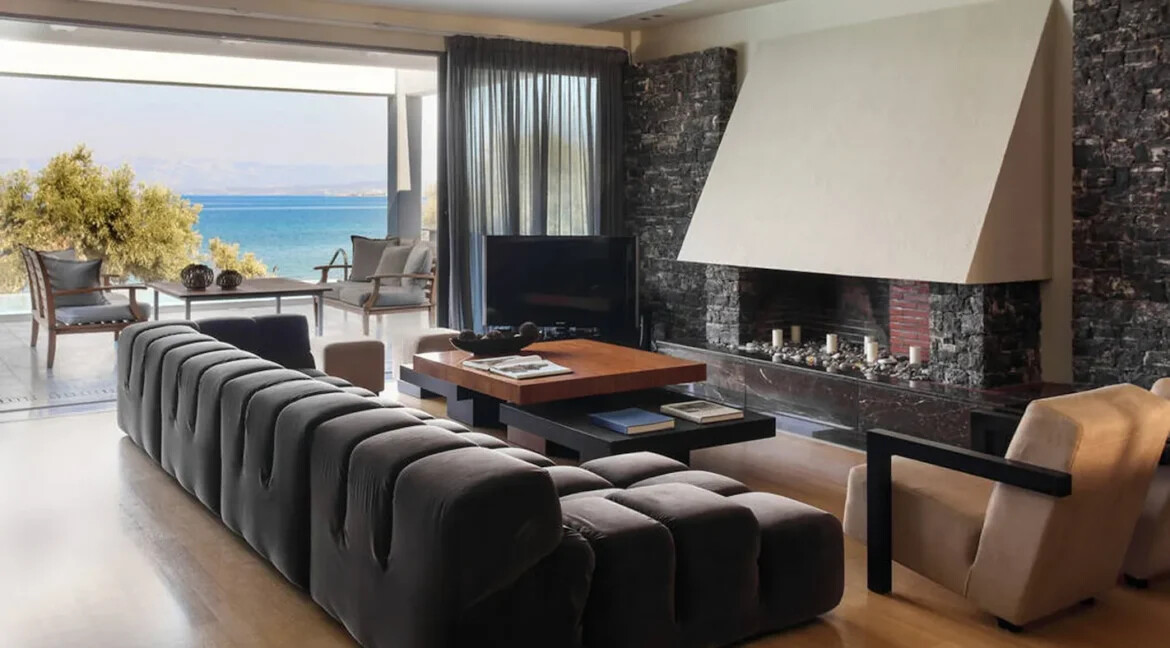 Seafront Villa near Athens with private beach, Chalkida Greece 28