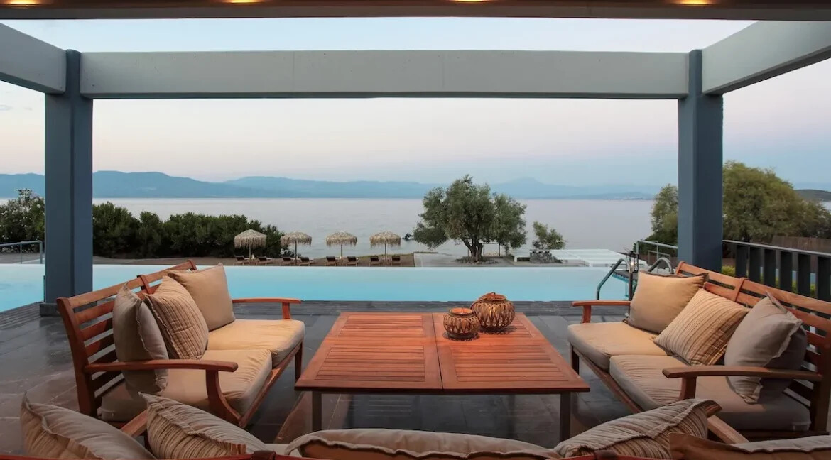 Seafront Villa near Athens with private beach, Chalkida Greece 39