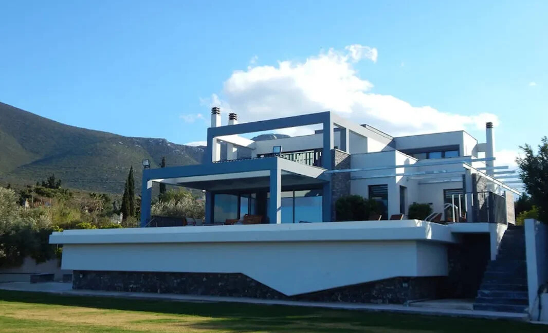 Seafront Villa near Athens with private beach, Chalkida Greece 40