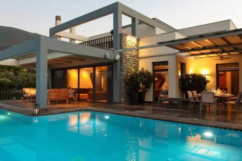 Seafront Villa near Athens with private beach, Chalkida Greece 42