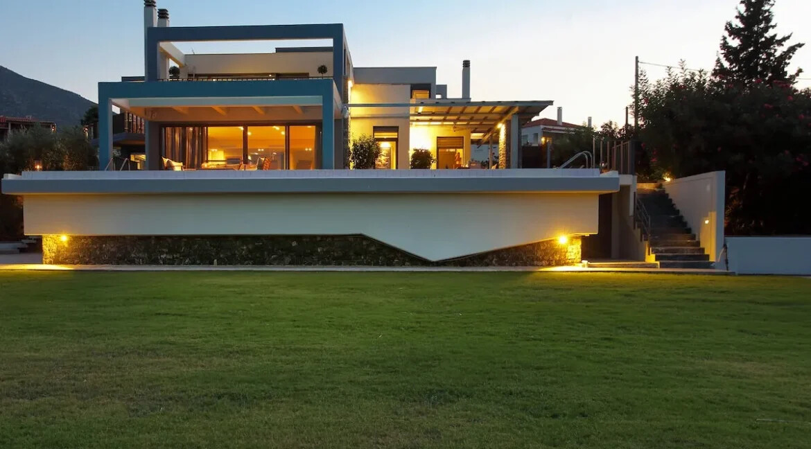 Seafront Villa near Athens with private beach, Chalkida Greece 43