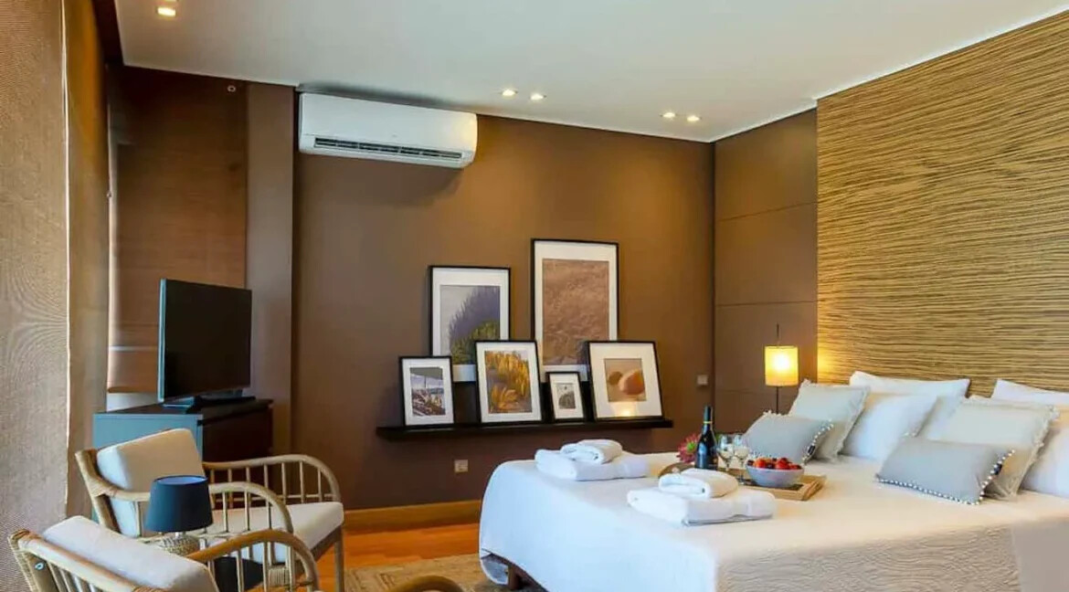 Seafront Villa near Athens with private beach, Chalkida Greece 5