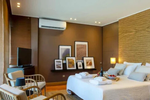 Seafront Villa near Athens with private beach, Chalkida Greece 5