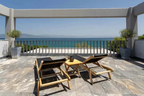 Seafront Villa near Athens with private beach, Chalkida Greece 6
