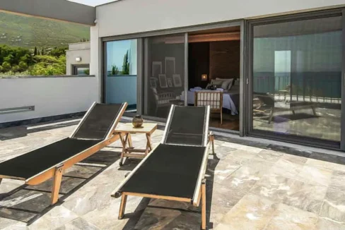 Seafront Villa near Athens with private beach, Chalkida Greece 7