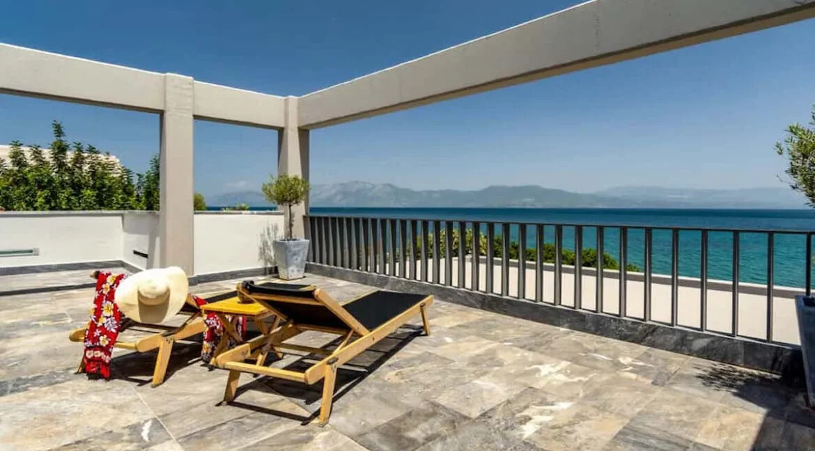 Seafront Villa near Athens with private beach, Chalkida Greece 8