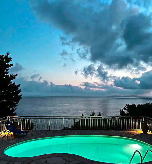 Small Seafront Villa Paxos Island Greece for sale, Buy Seaside Villa Paxoi Corfu 1