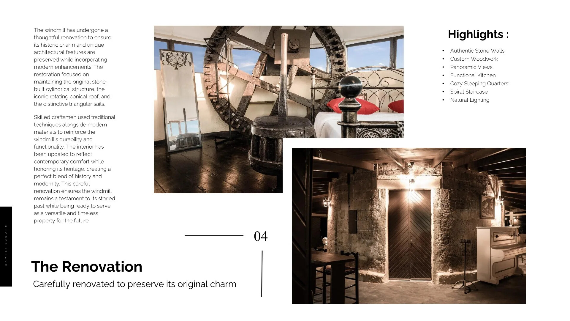 Windmill for sale Rhodes Greece