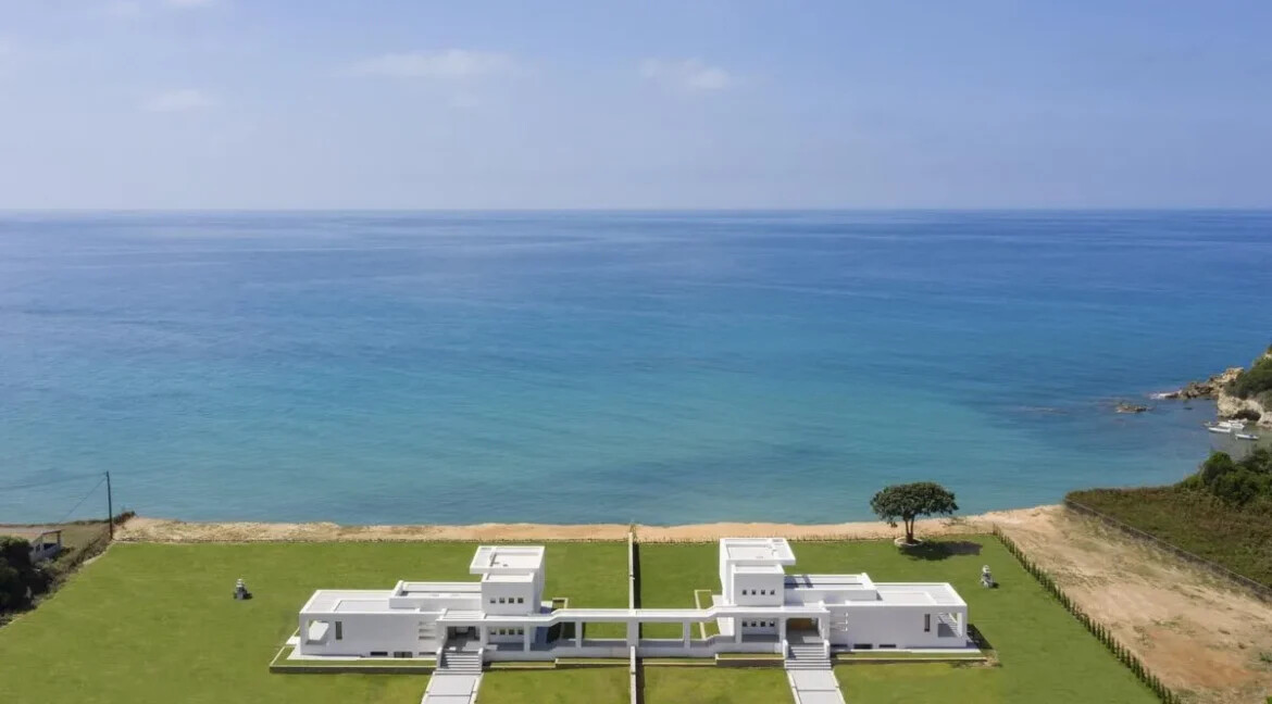 Seafront Villa for sale Corfu Greece