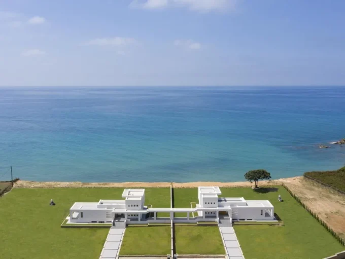 2 Seafront Villas Corfu Greece, Halikounas