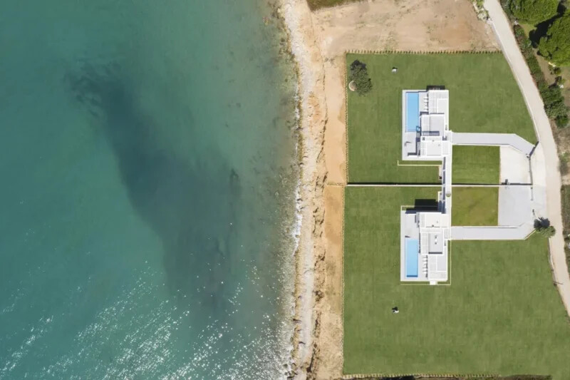 2 Seafront Villas Corfu Greece, Halikounas