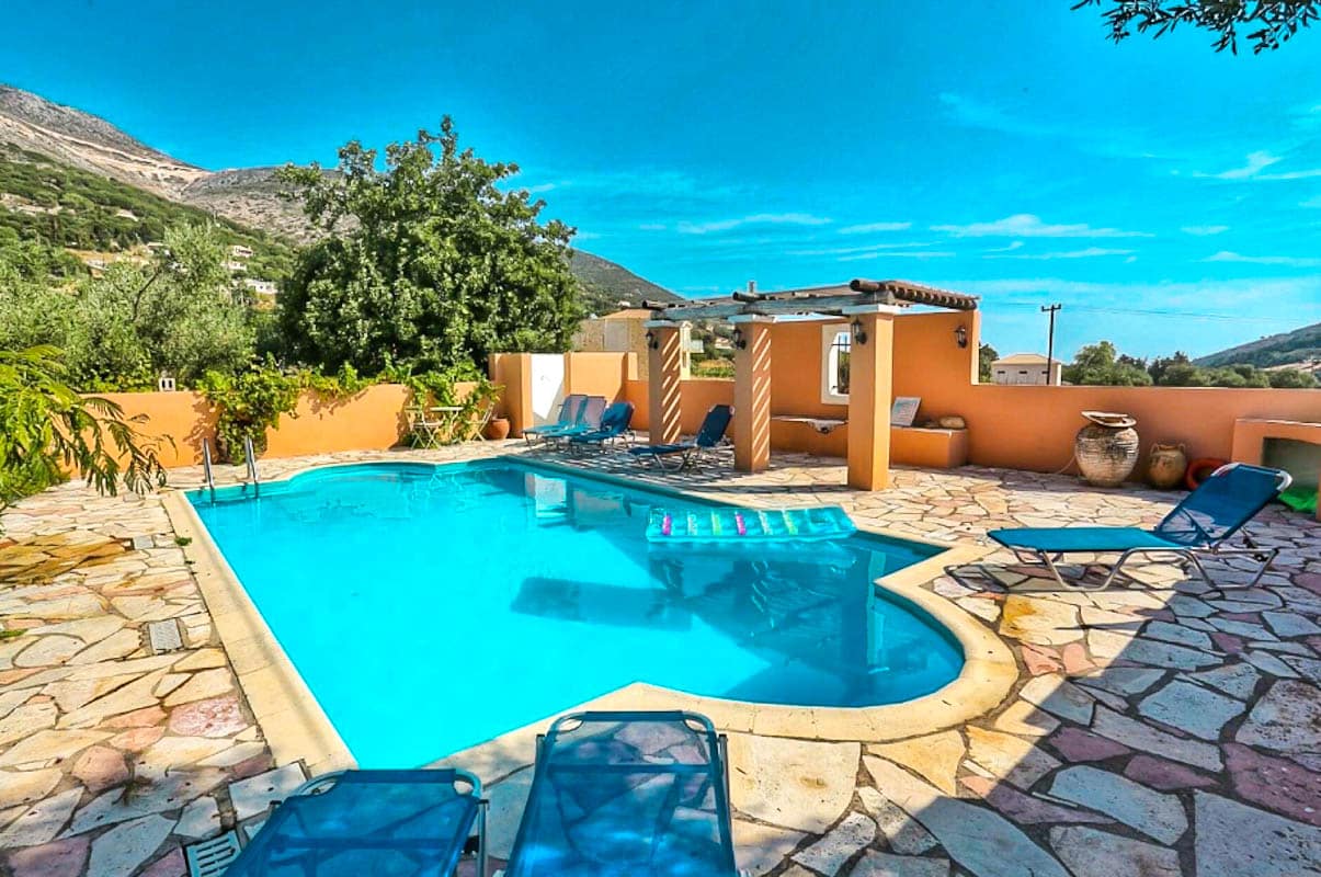 House with pool Kefalonia Greece