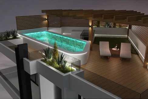 New Luxury Apartment in Piraeus Koridalos, Penthouse