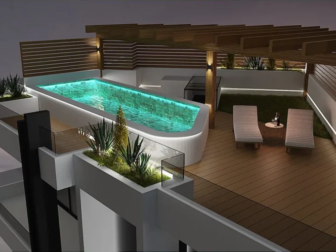 New Luxury Apartment in Piraeus Koridalos, Penthouse