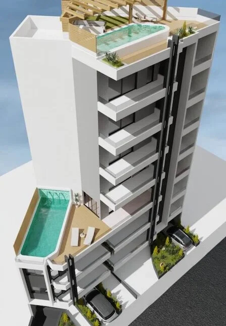 New Luxury Apartment in Piraeus Koridalos, Penthouse 6