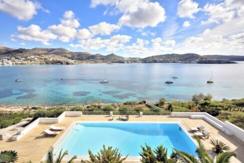 Beachfront villa in Syros, Seafront Luxury Property Greek Island