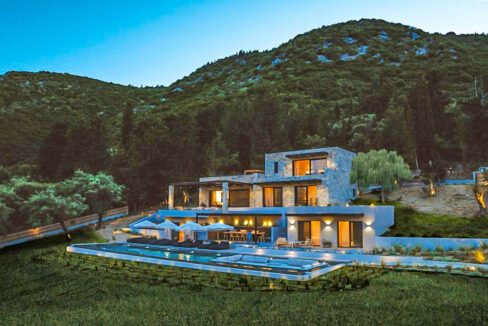 NEW villa with swimming pool for sale in Lefkada Greece
