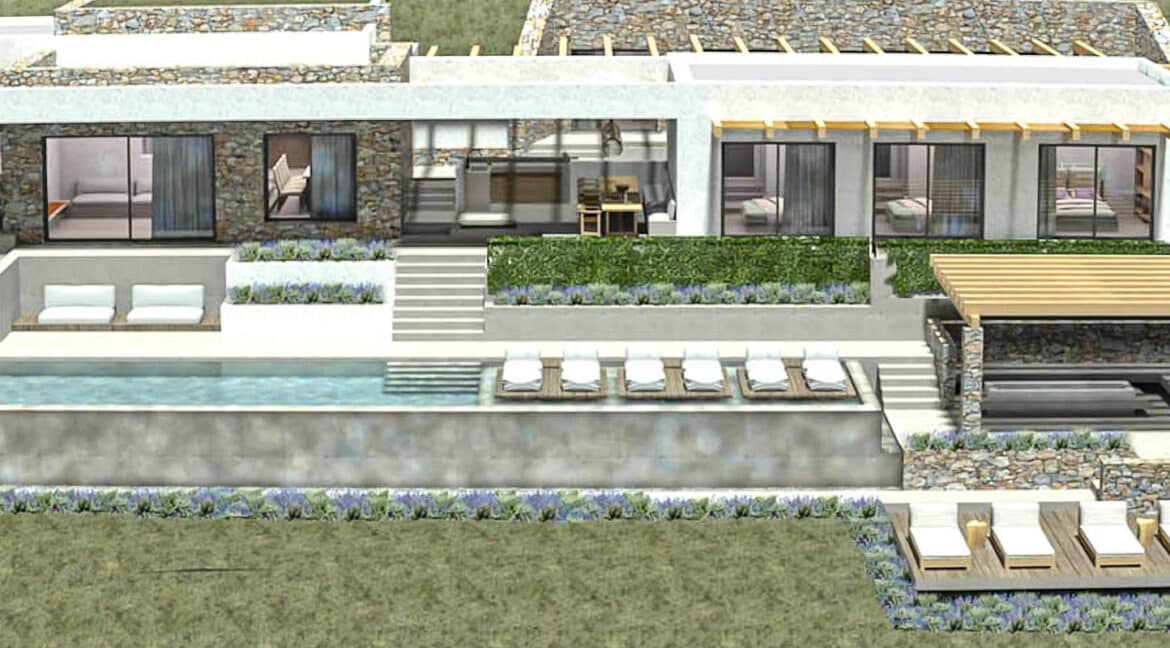 New Constructed Sea View villa with swimming pool for sale in Lefkada 1