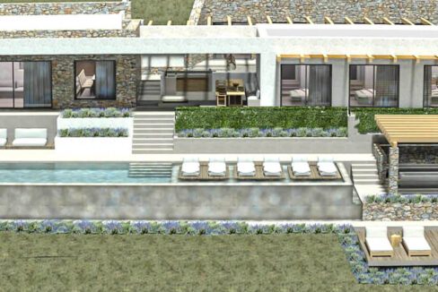 New Constructed Sea View villa with swimming pool for sale in Lefkada 1