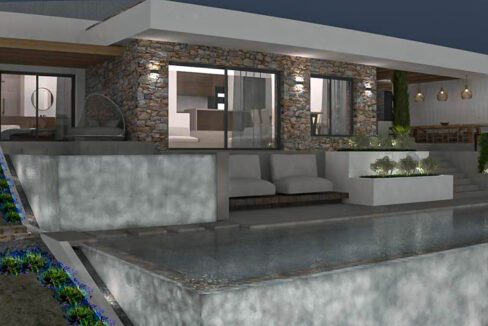New Constructed Sea View villa with swimming pool for sale in Lefkada 4