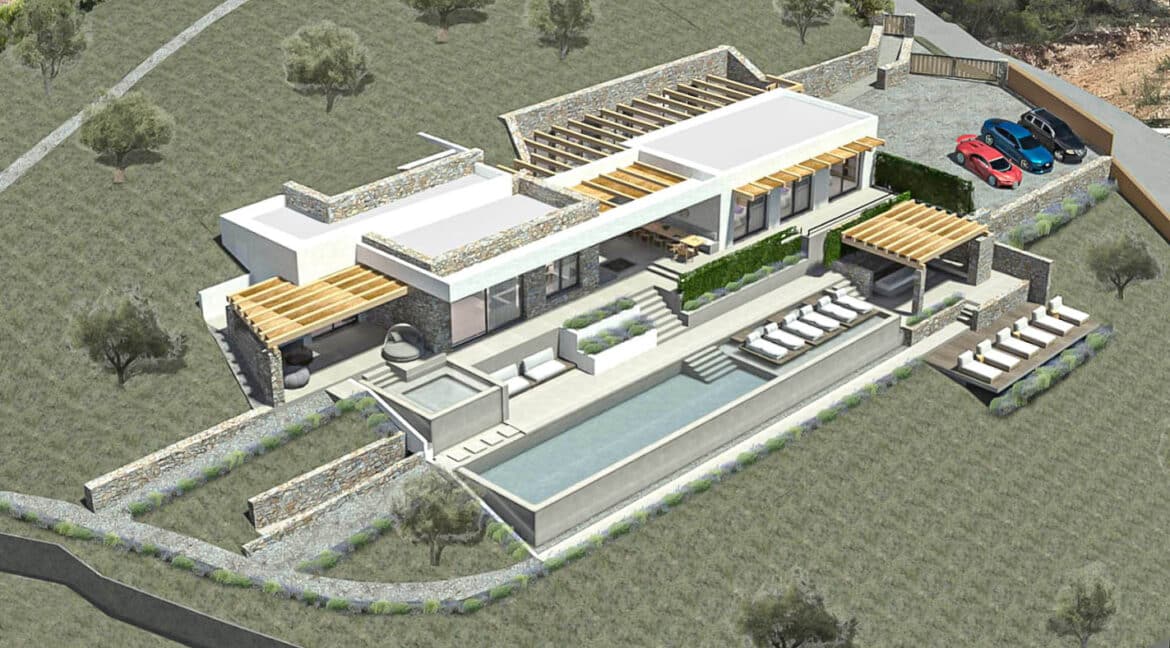 New Constructed Sea View villa with swimming pool for sale in Lefkada 5