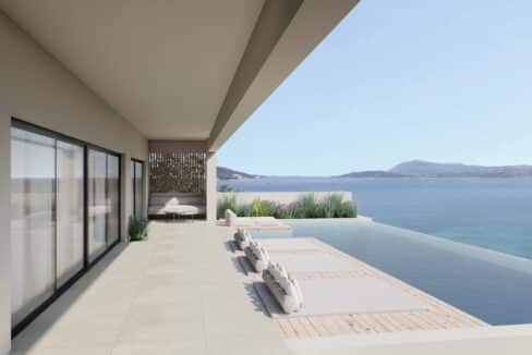 New Constructed seafront Villa in Lefkada, Buy Seafront Property Lefkada Island 4