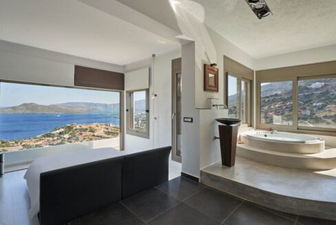 Sea View Villa Elounda Crete Greece for sale, Buy Luxury Property Crete Island 19