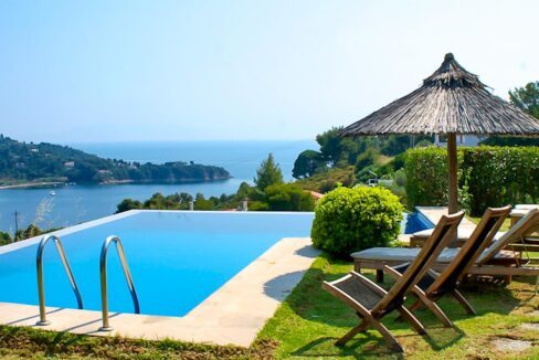 Villa with sea view in Skiathos Greece 15