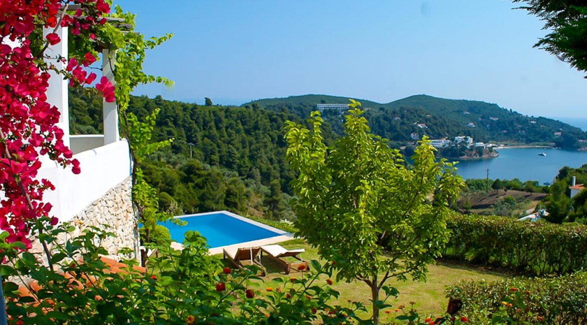 Villa with sea view in Skiathos Greece 16