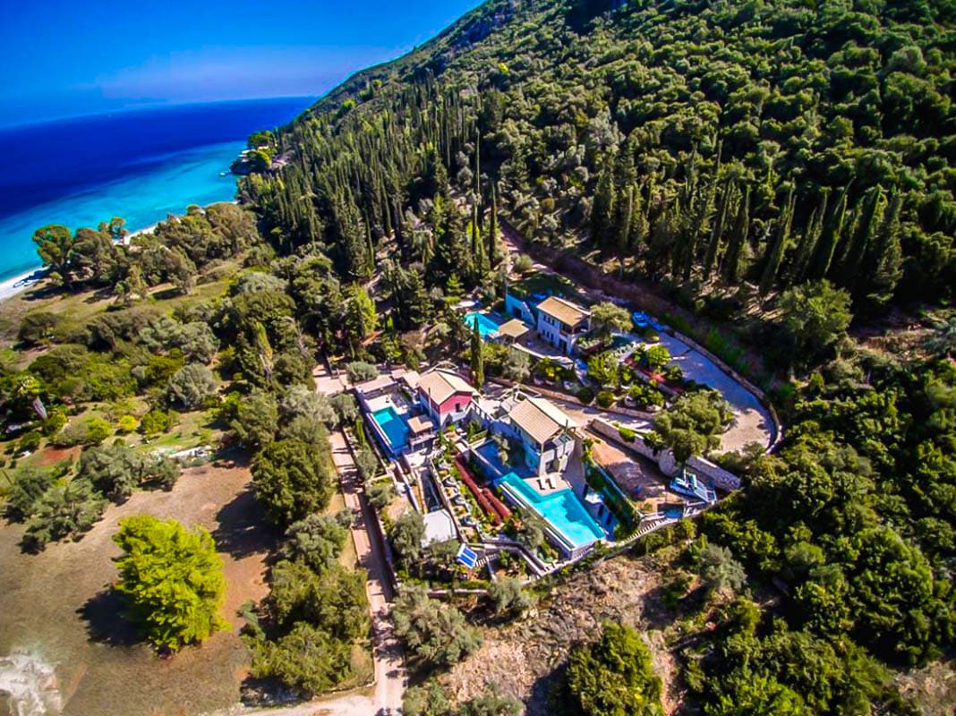 Resort of 3 villas on Lefkada for Sale