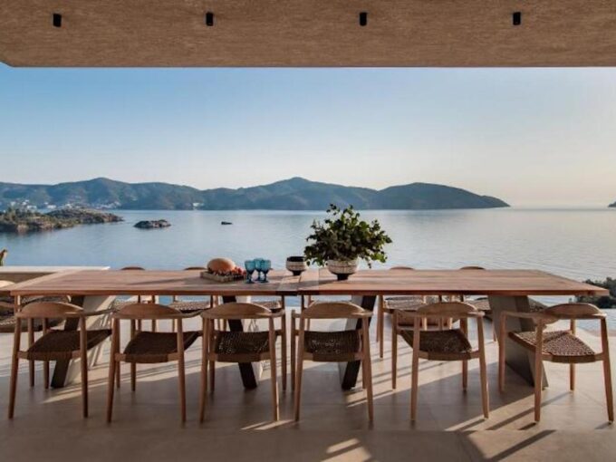 Buy villa in Greece mainland, Modern Villa in Poros across Athens