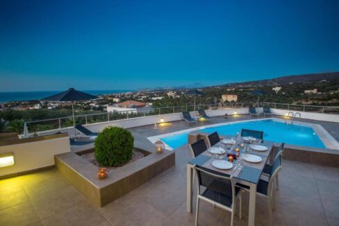 Luxury Seaview Villa For Sale Crete Rethymno 27