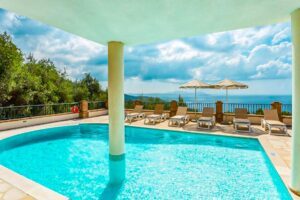 Villa with sea views Corfu Island, Buy Property Corfu Greece