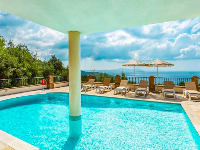 Villa with sea views Corfu Island, Buy Property Corfu Greece