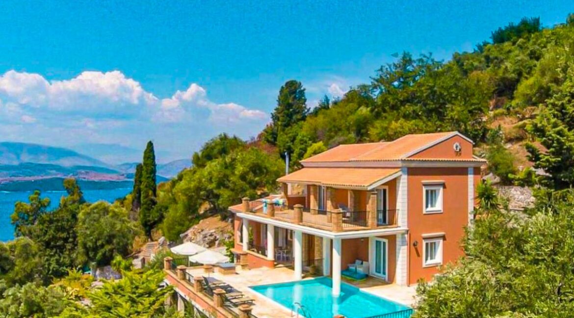 Villa with sea views Corfu Island, Buy Property Corfu Greece 6